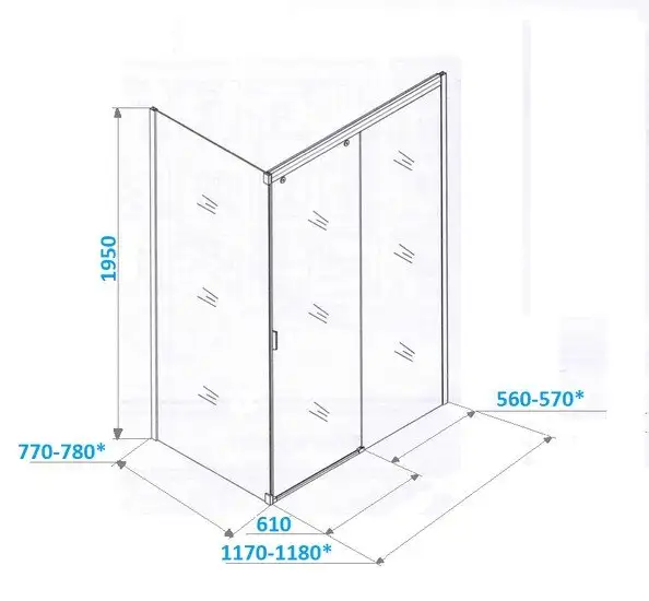 Душевой уголок Cerutti Spa Marbella 120 R 80x120 - фото товара