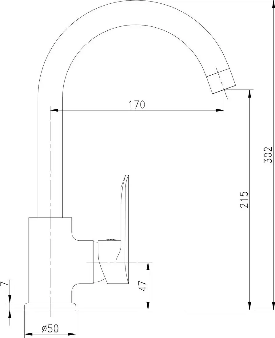 Смеситель Lauter Atrio 21DF1508 - фото товара