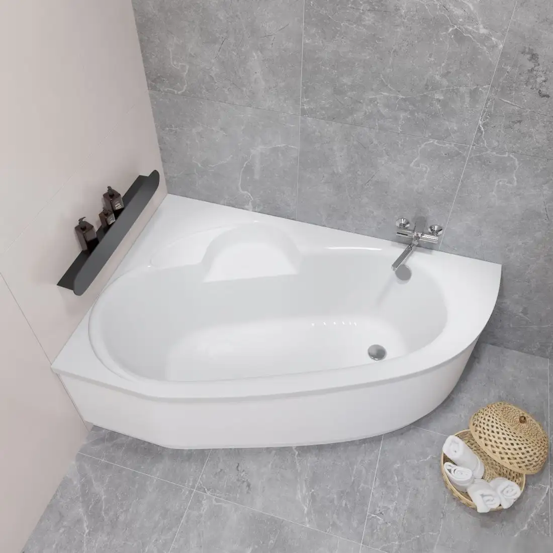 Ванна Lauter Valencia 140x95 2102140L (с каркасом) - фото товара