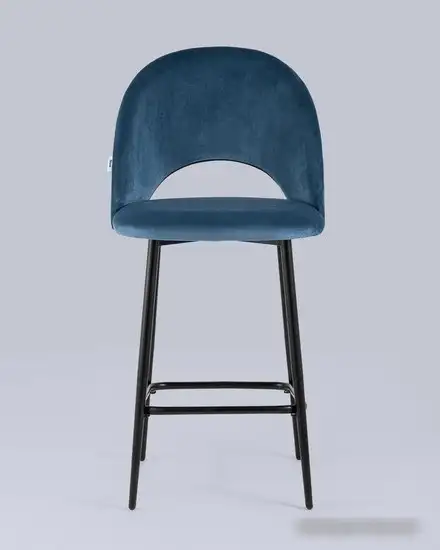 Стул Stool Group Меган AV 415-H58-08(PP) (велюр пыльно-синий) – фото товара