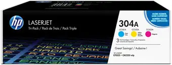 Картридж HP 304A 3-pack (CF372AM) – изображение в каталоге