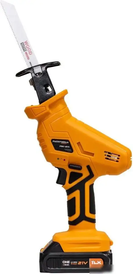 Сабельная пила Partisan PSC-2111 (с 2-мя АКБ, кейс) – фото товара