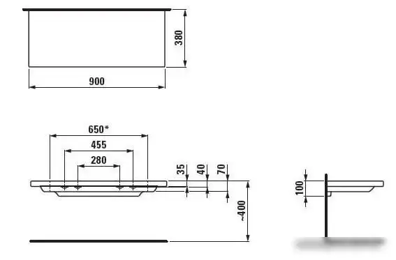 Laufen Полка Living Square 8704330000001 – фото товара