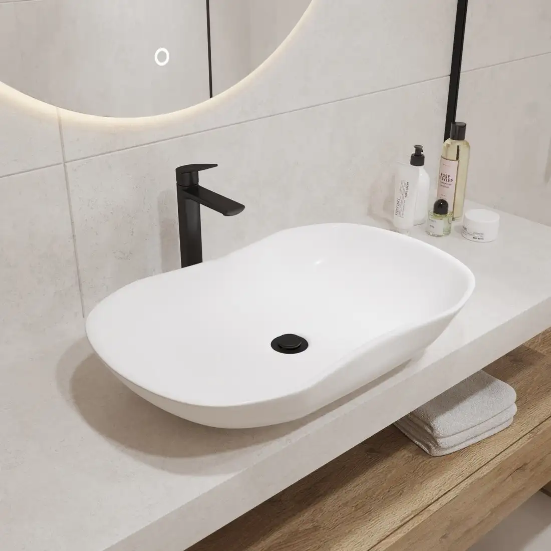 Умывальник Lauter 21570 + клапан 21190W - фото товара