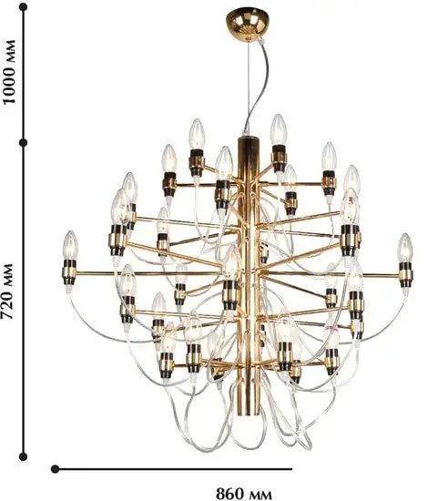 Подвесная люстра Favourite Golem 1893-30P – фото товара