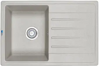 Кухонная мойка Granula ST-7602 (базальт) - изображение в каталоге