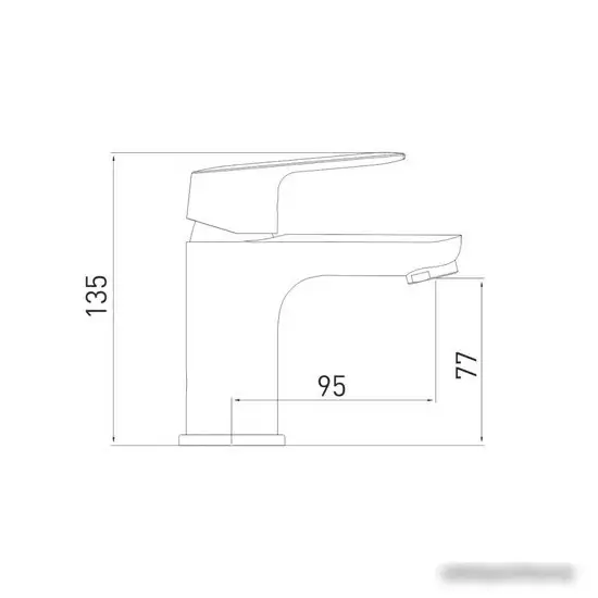 Смеситель Gross Aqua Flat 6225520C - фото товара