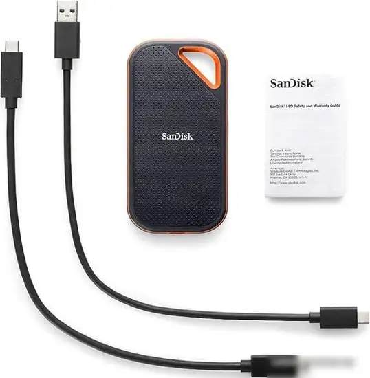 Внешний накопитель SanDisk Extreme Pro Portable V2 SDSSDE81-2T00-G25 2TB – фото товара