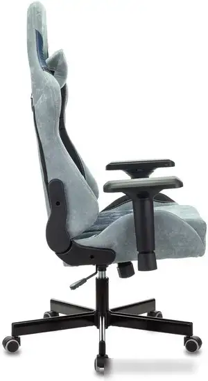 Офисное кресло Бюрократ Zombie Viking 7 Knight (голубой) – фото товара