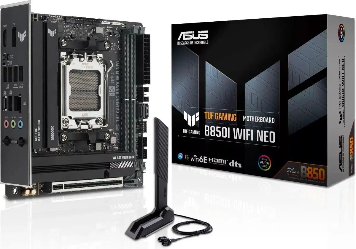 Материнская плата ASUS TUF Gaming B850I WiFi Neo – фото товара