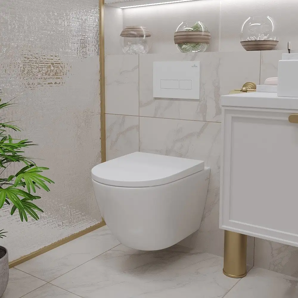 Унитаз подвесной Roxen Antares 530185-02 Rimless Soft Close - фото товара