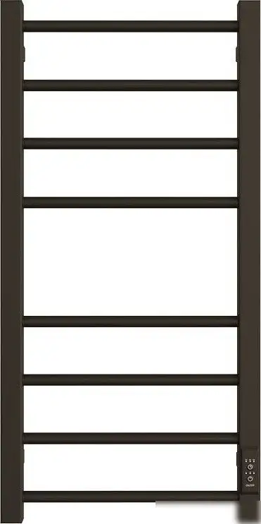 Полотенцесушитель Двин S plaza neo 80/40 (черный матовый) - фото товара