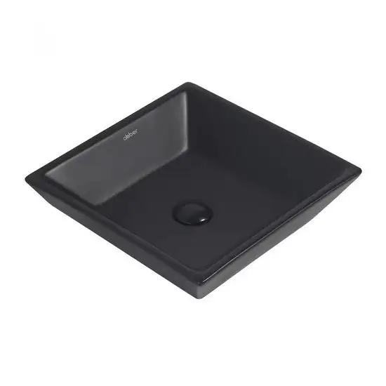 Умывальник Abber Rechteck AC2214MB (черный матовый) - фото товара