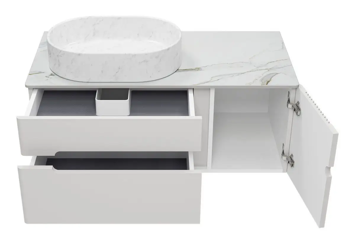 Brevita Тумба под умывальник Pallisandro 100 PAL-50100-501П2Я – фото товара