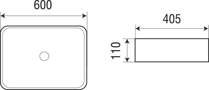 Умывальник WeltWasser Elbach 2174 - фото товара