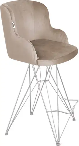 Стул Sheffilton SHT-ST39/S66-1 (латте/хром лак) – изображение в каталоге