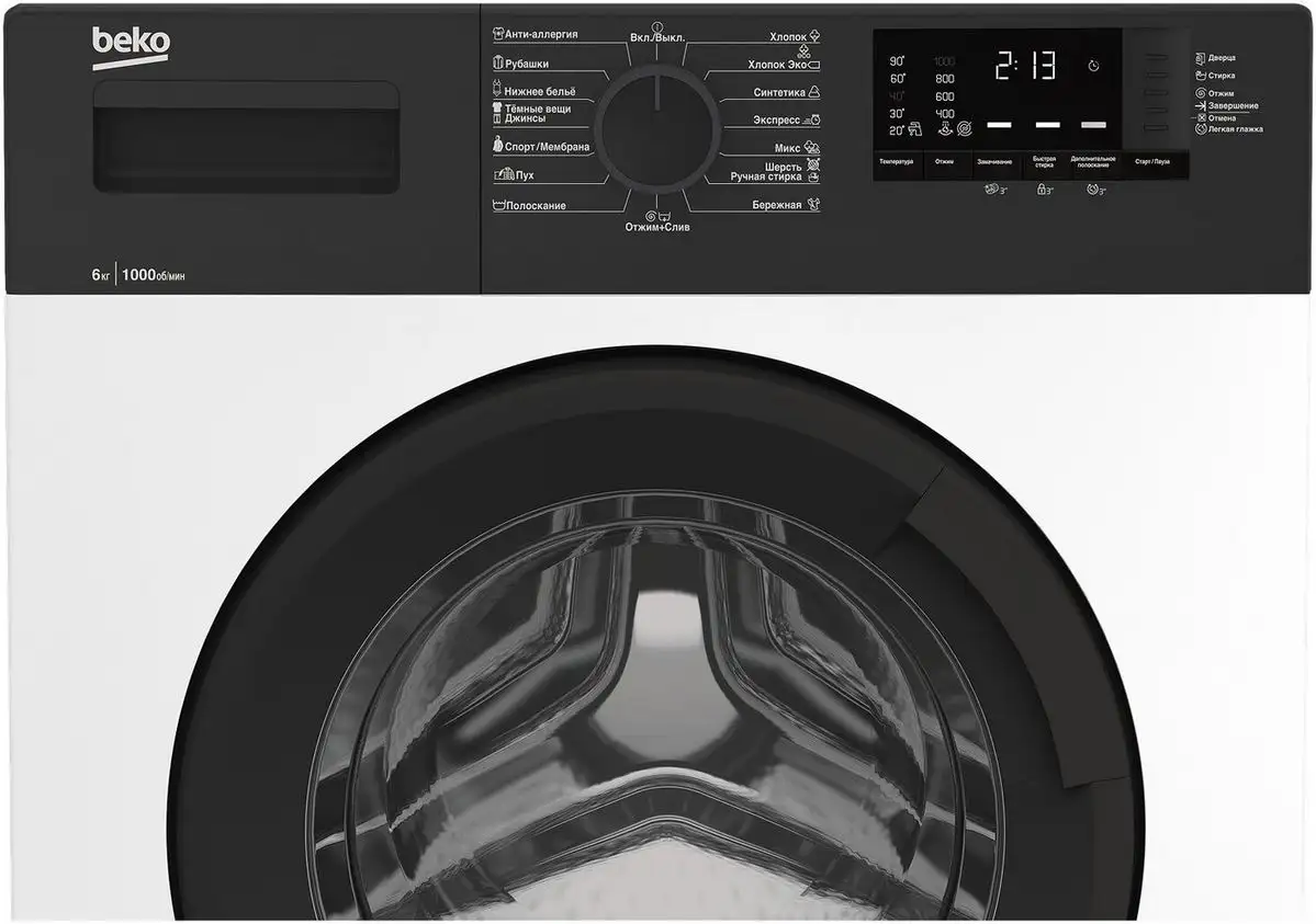 Стиральная машина BEKO WRE65120ZAW - фото товара