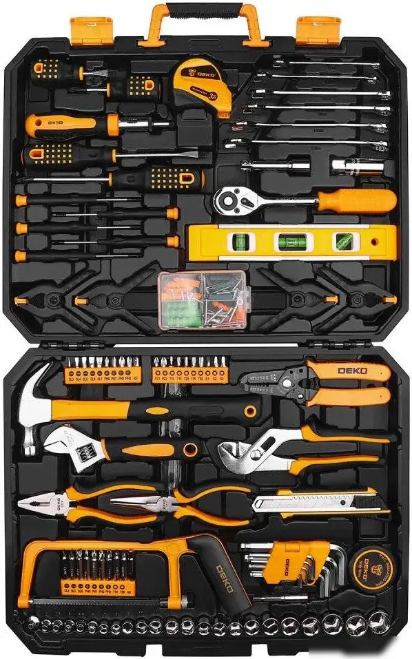 Набор домашнего мастера Deko DKMT168-1 (168 шт) – фото товара