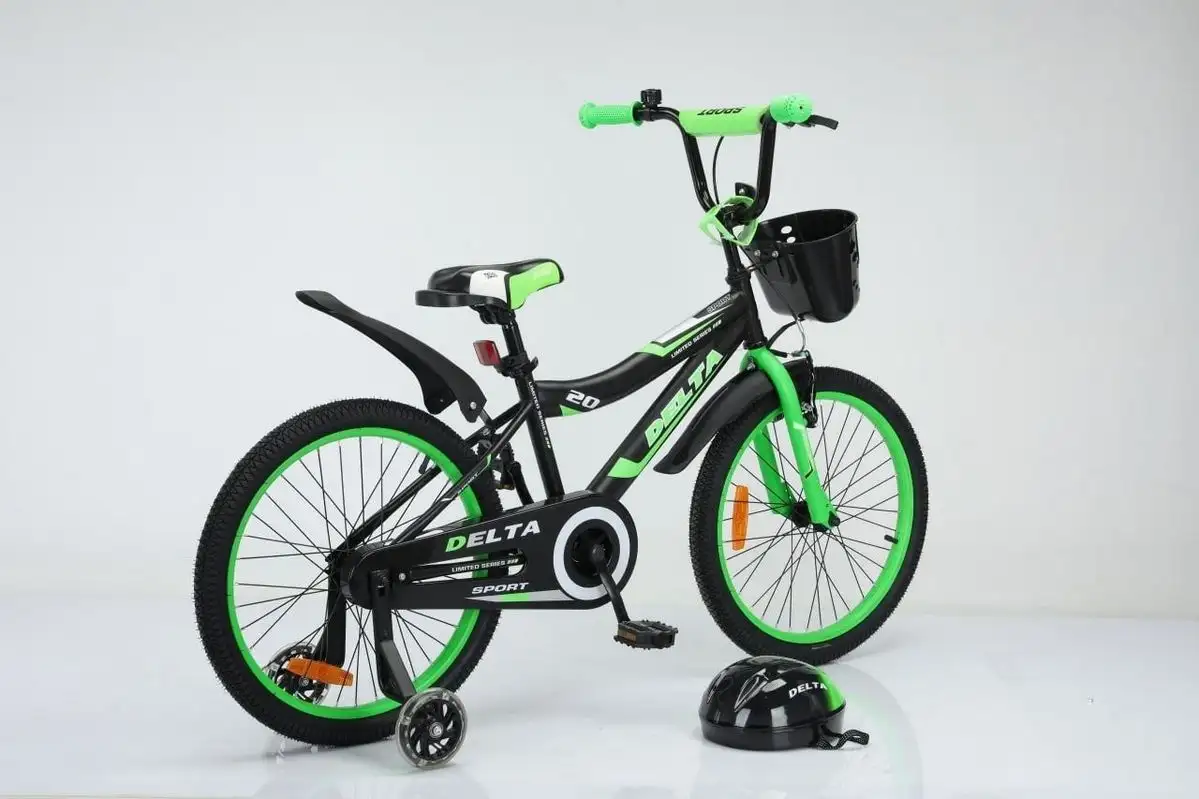 Детский велосипед Delta Sport 2005 20 (зеленый, разобранный, в коробке) – фото товара