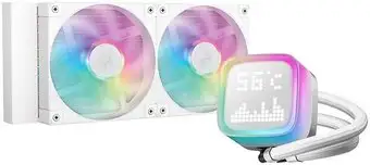 Система жидкостного охлаждения для процессора DeepCool LP240 WH R-LP240-WHMSMC-G-1 – изображение в каталоге