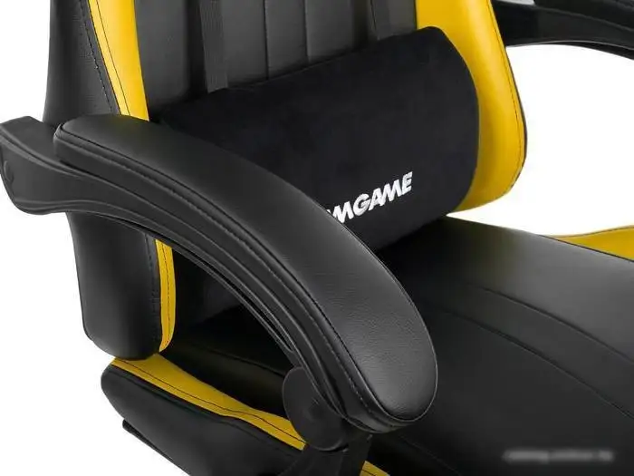 Кресло VMM Game Throne RGB OT-B31Y (золотисто-желтый) – фото товара