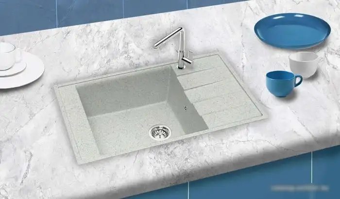 Кухонная мойка Berge BR-8005 (серый) - фото товара