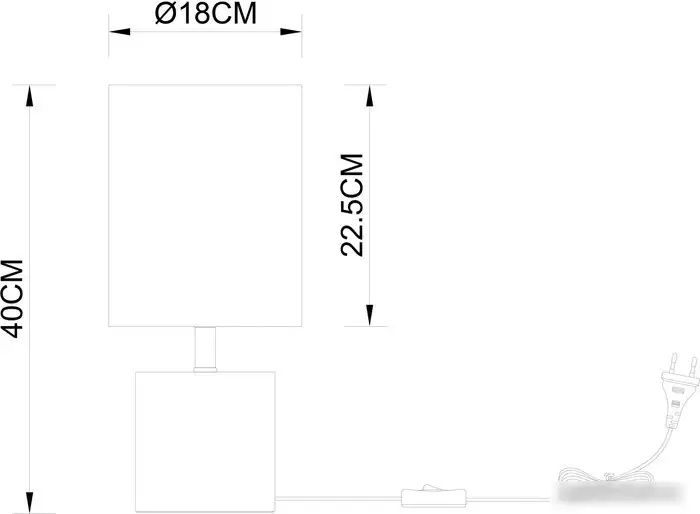 Настольная лампа Arte Lamp Jishui A5036LT-1BR – фото товара