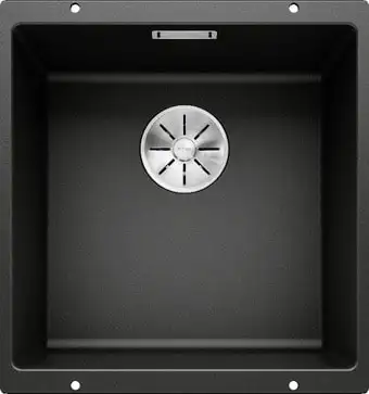 Кухонная мойка Blanco Subline 400-U 525990 (черный) - изображение в каталоге