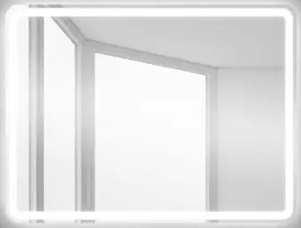 BelBagno Зеркало SPC-MAR-900-800-LED-BTN