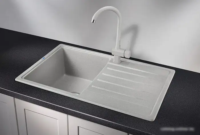 Кухонная мойка Granula ST-7602 (базальт) - фото товара