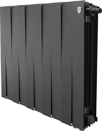Биметаллический радиатор Royal Thermo PianoForte 500 Черный VR80 - 10 секций - изображение в каталоге