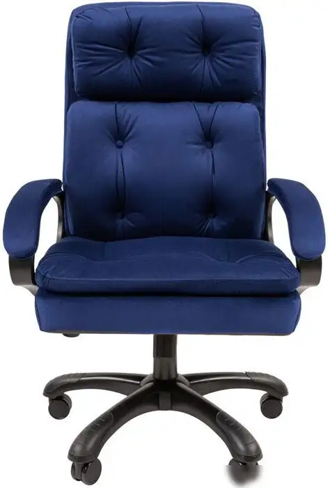 Офисное кресло CHAIRMAN 442 (ткань, Т-82 синий) – фото товара