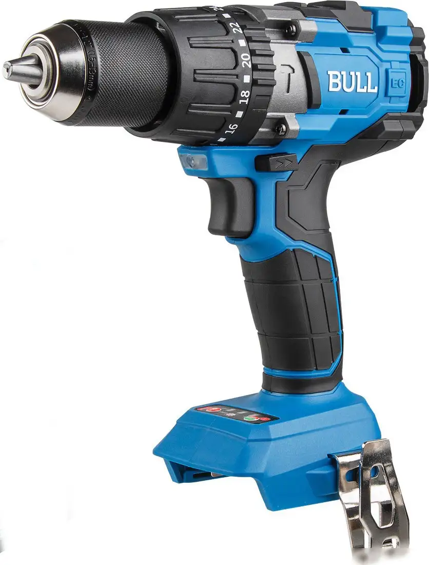 Ударная дрель-шуруповерт Bull SR 1805 1329885 (2×6 А·ч, быстрое ЗУ 6 А, кейс) – фото товара