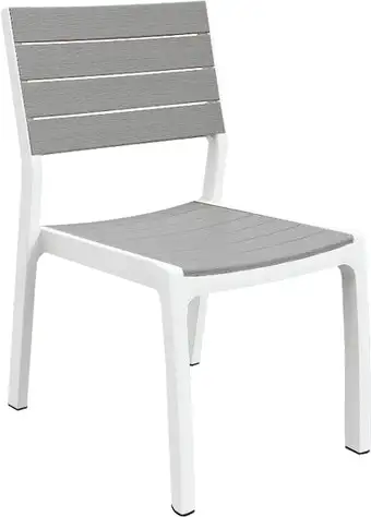 Стул Keter Harmony 17201232 (белый/серый) – изображение в каталоге