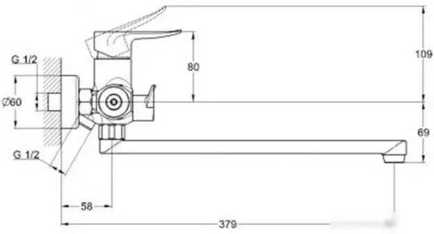 Смеситель G.Lauf GOB7-A134 - фото товара
