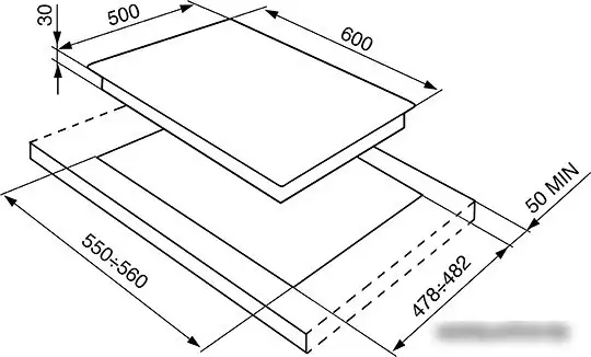 Варочная панель Smeg SPR864BGH - фото товара
