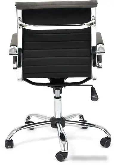 Кресло TetChair Urban-Low (флок, серый) – фото товара