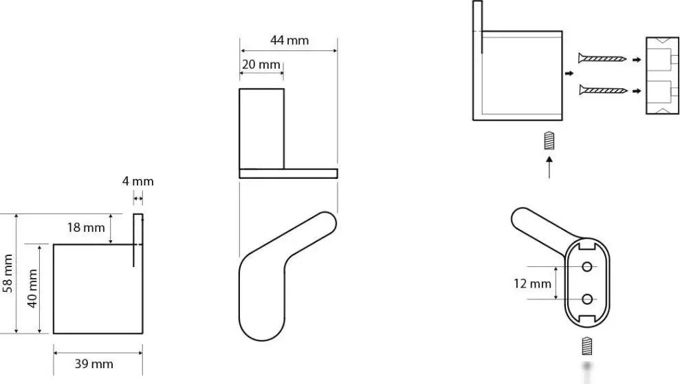 Аксессуары для ванной и туалета Bemeta Organic 167106190 (черный матовый) – фото товара