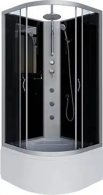 Душевая кабина Niagara NG-2509-14BKTG 100x100x200