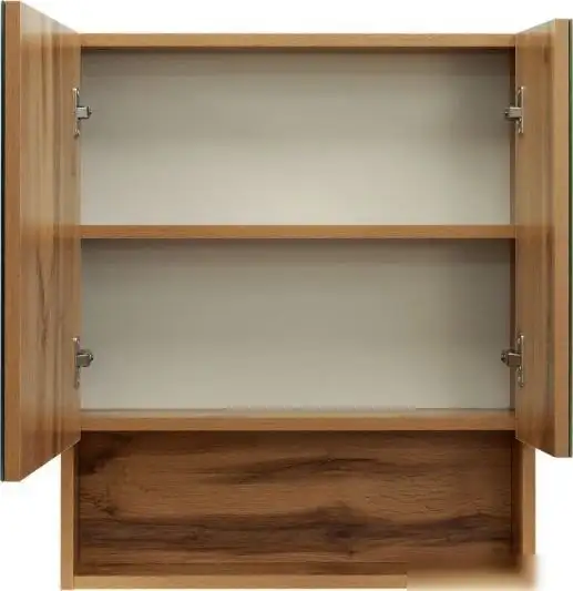 Doratiz Шкаф с зеркалом для ванной Сицилия 60 2712.117 (дуб вотан) – фото товара