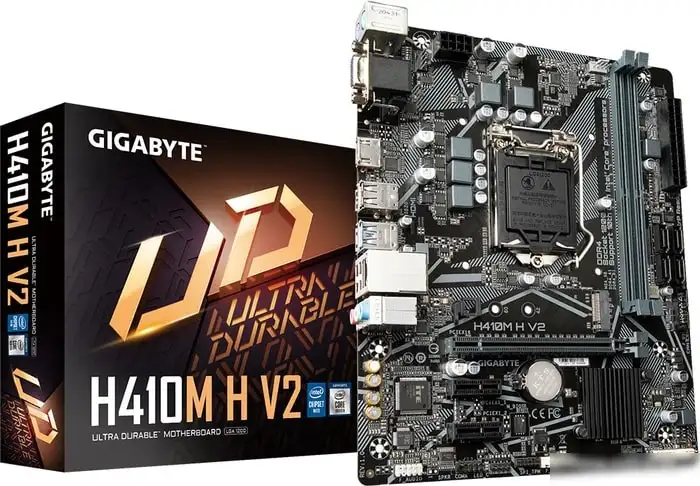 Материнская плата Gigabyte H410M H V2 (rev. 1.0) – фото товара