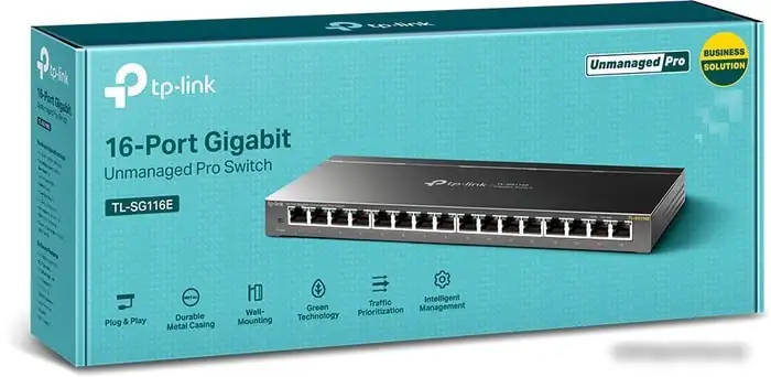 Коммутатор TP-Link TL-SG116E – фото товара
