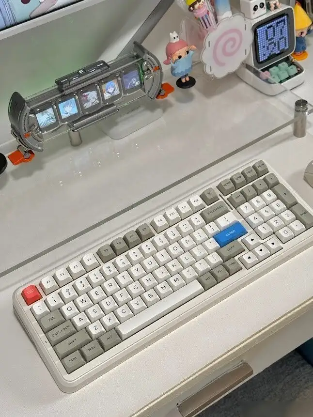 Клавиатура MCHOSE K99 V2 Retro White (Icy Creamsicle) – фото товара