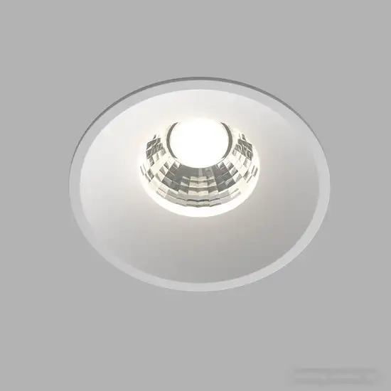 Точечный светильник Maytoni Round DL058-12W4K-W – фото товара
