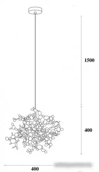 Подвесная люстра ImperiumLoft 40.2059 84500-22 – фото товара