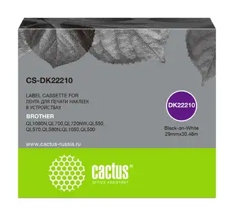 Картридж CACTUS CS-DK22210 (аналог Brother DK-22210) – изображение в каталоге