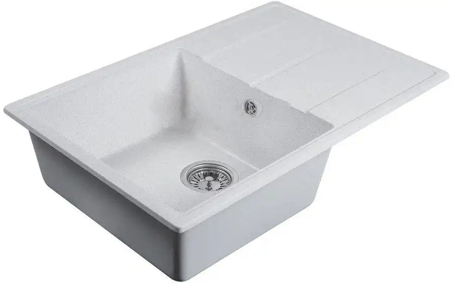 Кухонная мойка Marblan Magnum L (бежевый, с сифоном) - фото товара