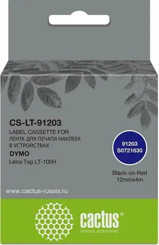 Картридж CACTUS CS-LT-91203 (аналог Dymo LT-91203) – изображение в каталоге