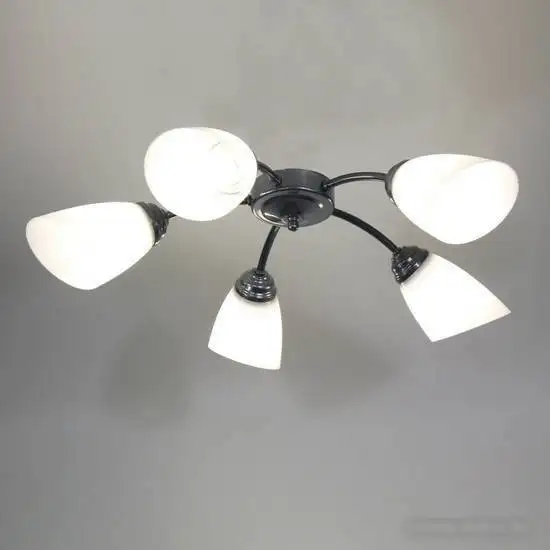 Припотолочная люстра Элетех Китти 151 НПБ 01-5х60-134 Е27 1005404453 (хром)