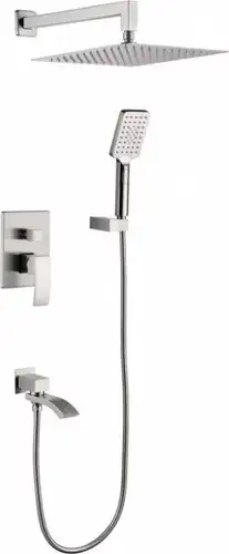Душевая система Grocenberg GB5007 (никель) - изображение в каталоге
